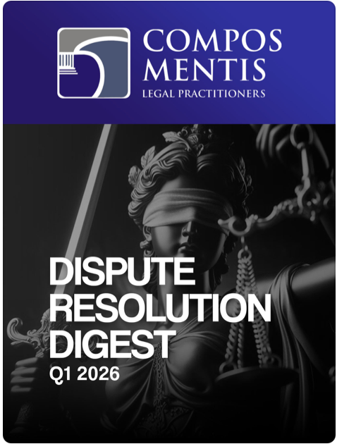 Dispute resolution digest